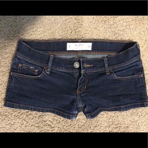 Gilly Hicks dark denim shorts